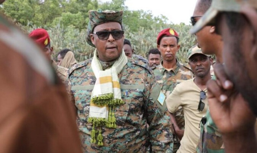 Taliyaha Ciidanka Xoogga Dalka General Ibraahim Sheekh Muxudiin Caddow.jpg